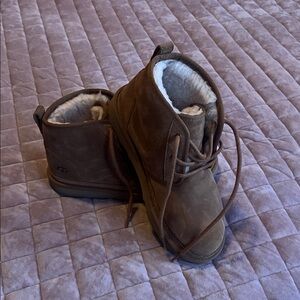 UGG Chestnut Suede Lined Boots